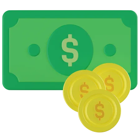 Dinero  3D Icon