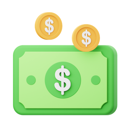 Dinero  3D Icon