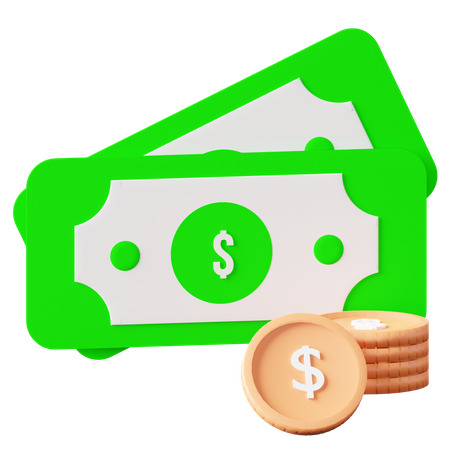 Dinero  3D Icon