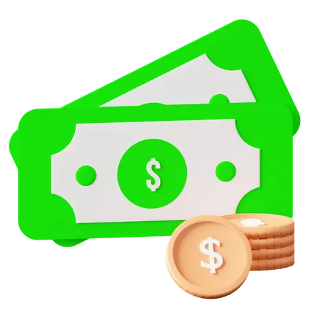 Dinero  3D Icon