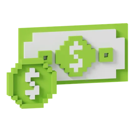 Dinero  3D Icon