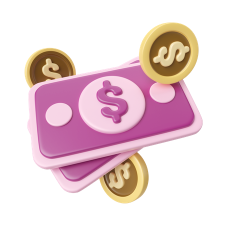 Dinero  3D Icon