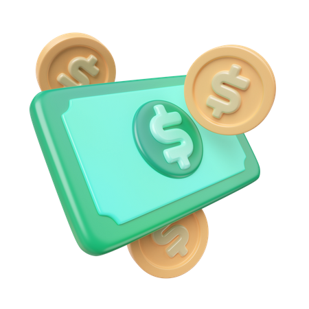 Dinero  3D Icon