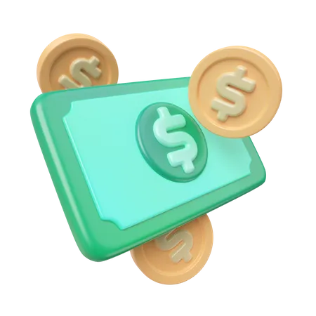 Dinero  3D Icon