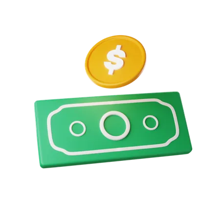 Dinero  3D Icon