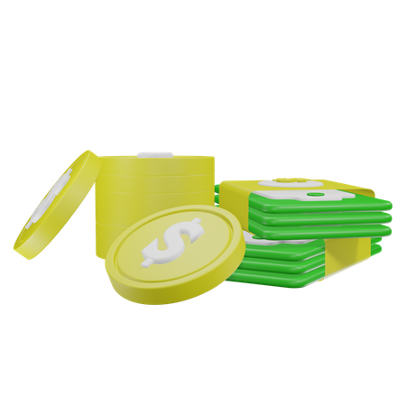 Dinero  3D Icon