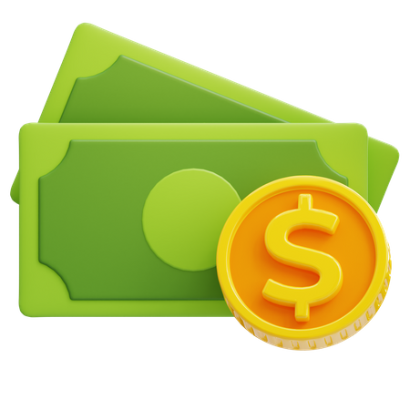 Dinero  3D Icon