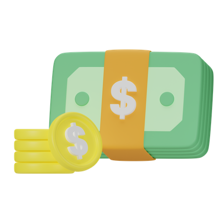 Dinero  3D Icon