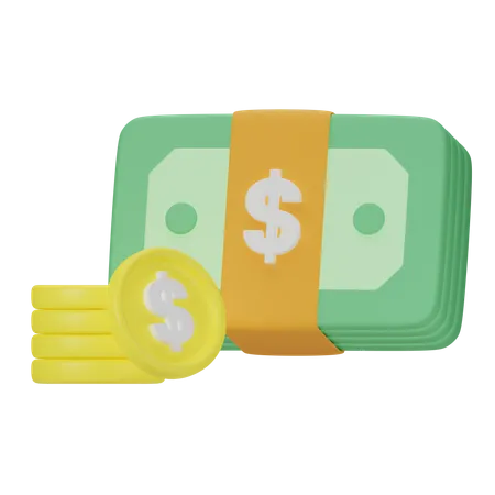 Dinero  3D Icon