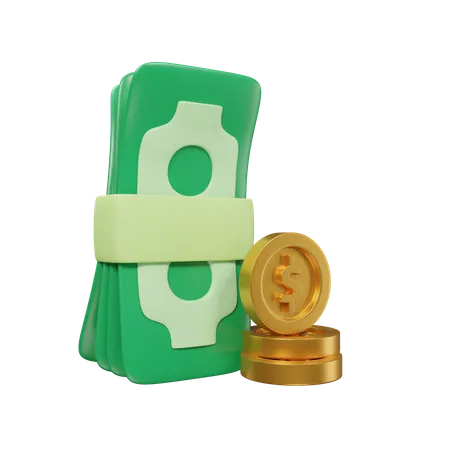 Dinero  3D Icon