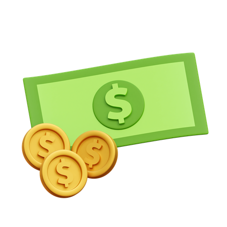 Dinero  3D Icon