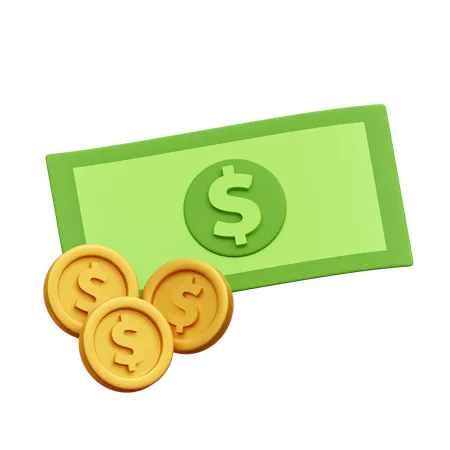 Dinero  3D Icon