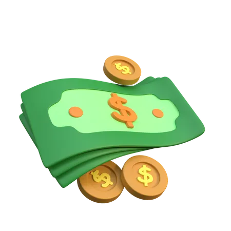 Dinero  3D Icon