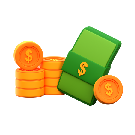 Dinero  3D Icon