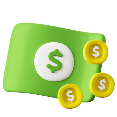 Dinero  3D Icon