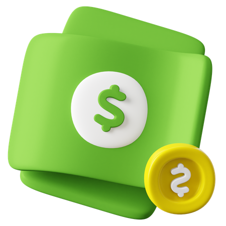 Dinero  3D Icon