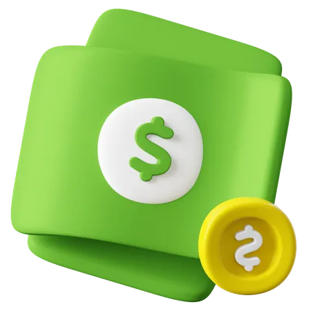 Dinero  3D Icon