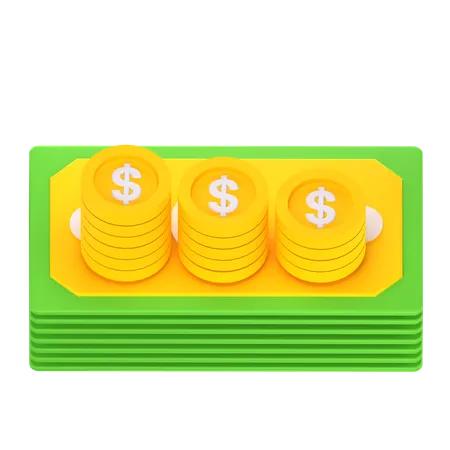 Dinero  3D Icon