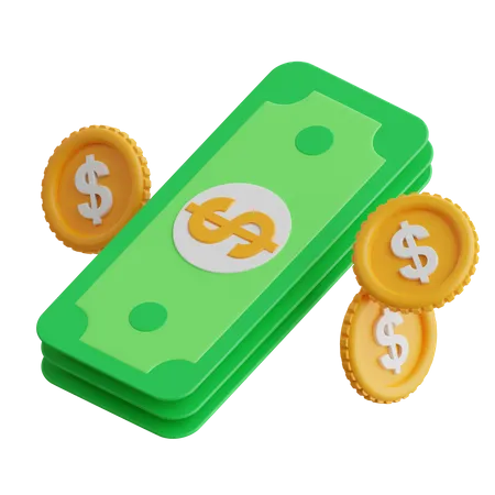 Dinero  3D Icon