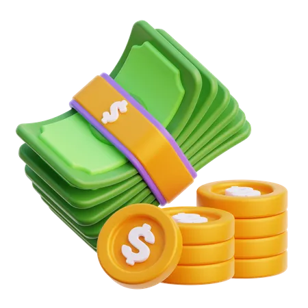 Dinero  3D Icon