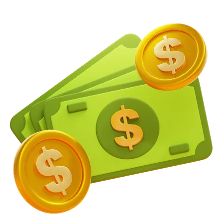 Dinero  3D Icon