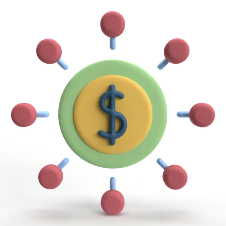 Dinero  3D Icon