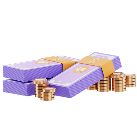 Dinero  3D Icon