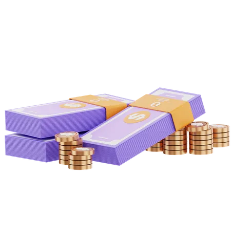 Dinero  3D Icon