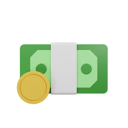 Dinero  3D Icon