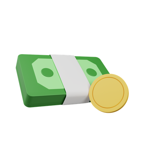 Dinero  3D Icon