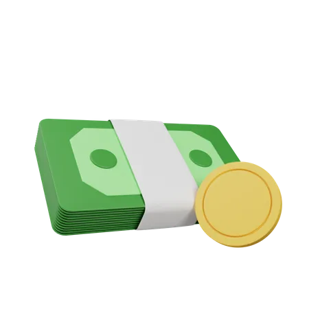 Dinero  3D Icon