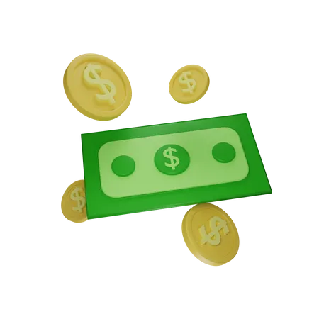 Dinero  3D Icon