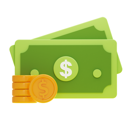 Dinero  3D Icon