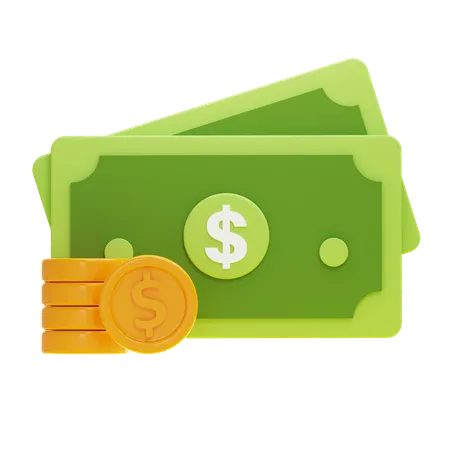 Dinero  3D Icon