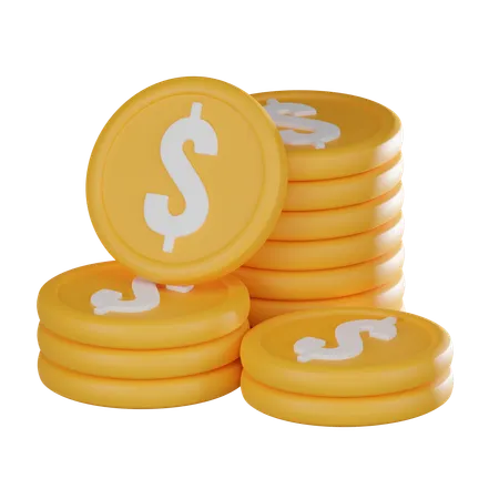 Dinero c  3D Icon