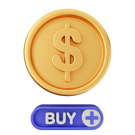 Comprar dinero  3D Icon