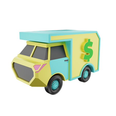 Dinero de  3D Icon