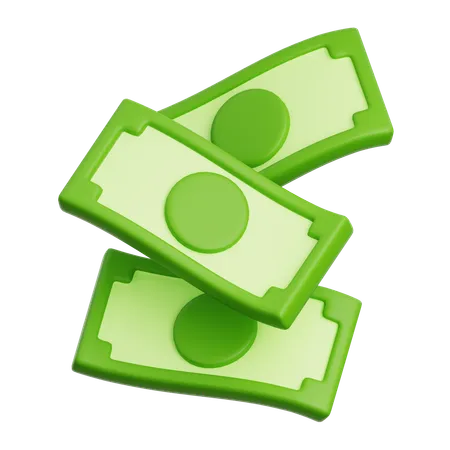 Dinero en efectivo2  3D Icon