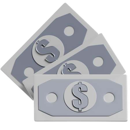 Dinero en efectivo  3D Icon