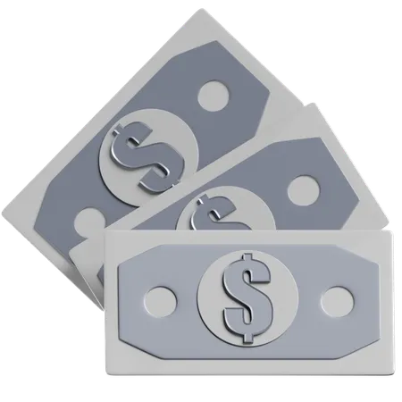 Dinero en efectivo  3D Icon