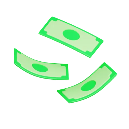 Dinero en efectivo  3D Icon