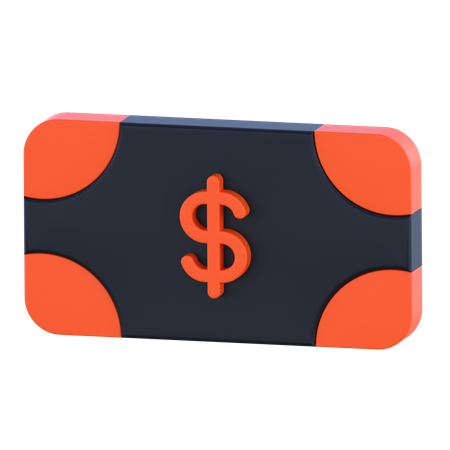 Dinero en efectivo  3D Icon