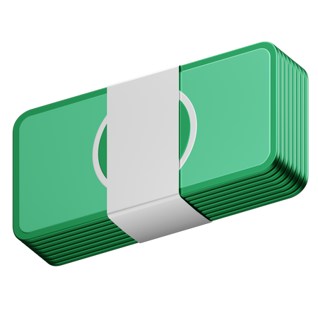 Dinero en efectivo  3D Icon