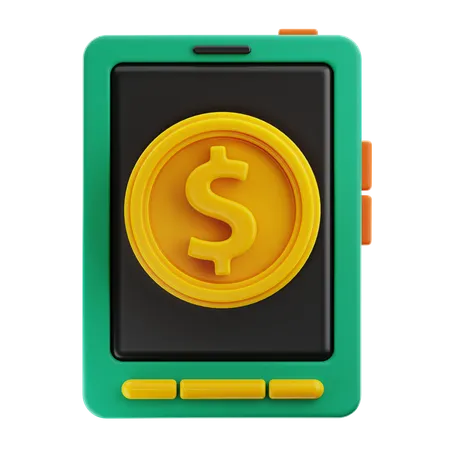 Dinero en línea  3D Icon