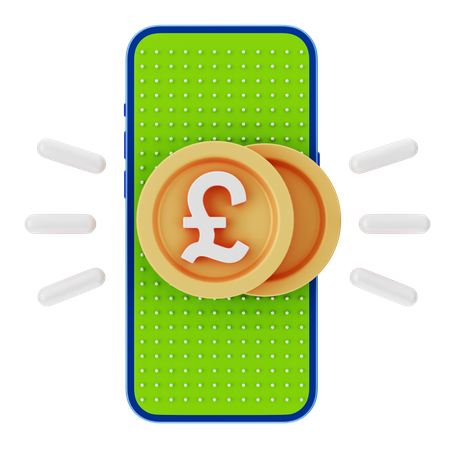 Dinero en línea  3D Icon