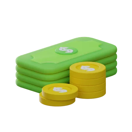 Dinero de impuestos  3D Icon