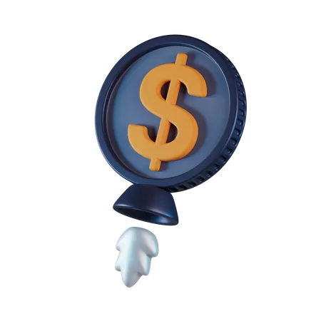 El dinero vuela  3D Icon