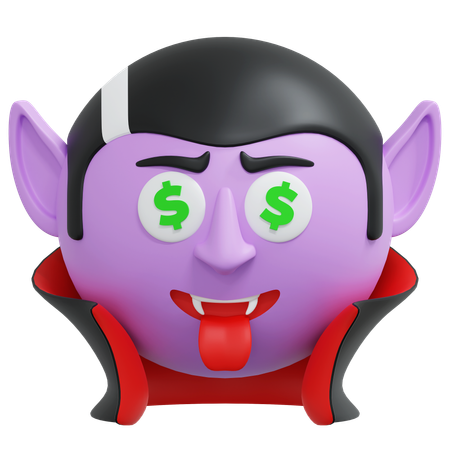 Dinero ojos vampiro  3D Icon