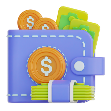 Dinero recibido  3D Icon