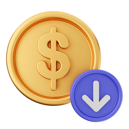 Recibir dinero  3D Icon